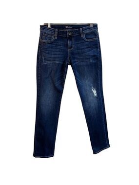 Kut from the Kloth Distressed Straight Leg Jeans Size 6